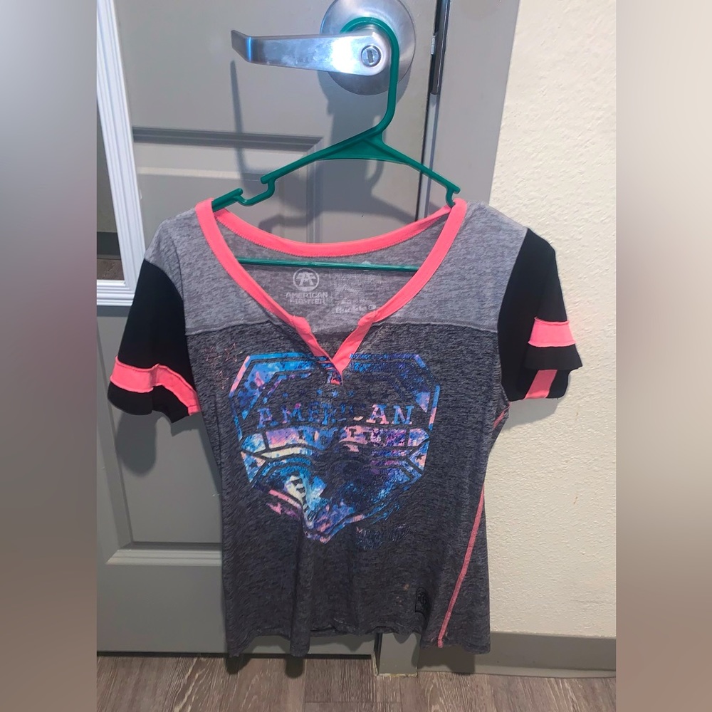 American fighter shirt